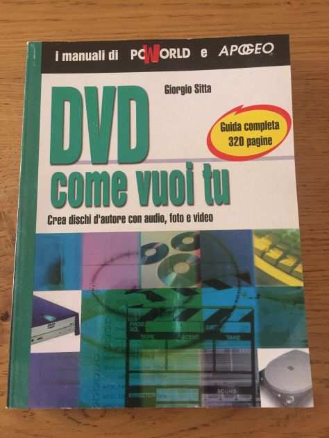 Dvd come vuoi tu manuali di Pc Word e Apogeo libro informatica