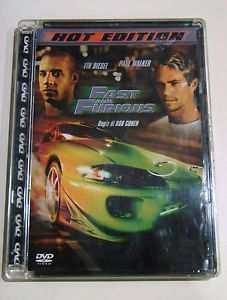 DVD Fast and Furious Hot Edition