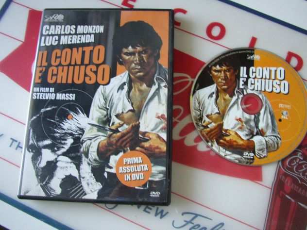 dvd il conto e chiuso carlos monzon