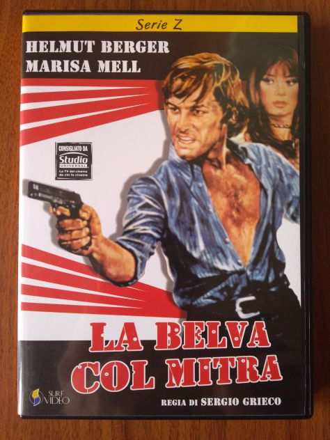 DVD La Belva Col Mitra - Helmut Berger Sergio Grieco 1977