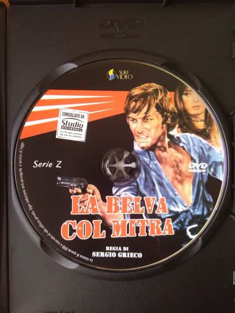 DVD La Belva Col Mitra - Helmut Berger Sergio Grieco 1977