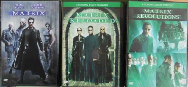 DVD originali Matrix trilogia