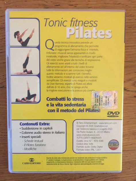 DVD Pilates tonic fintness