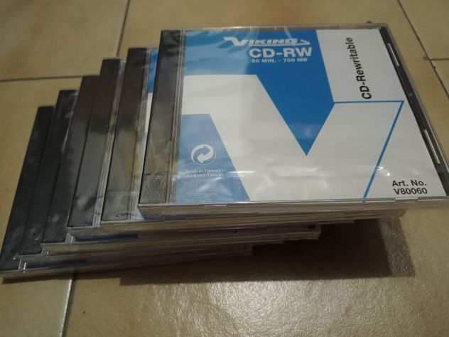 DVD-R  CD-R  CD-RW nuovi e confezionati
