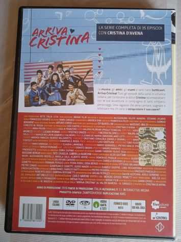 DVD SET-BOX quotARRIVA CRISTINAquot CRISTINA DAVENA