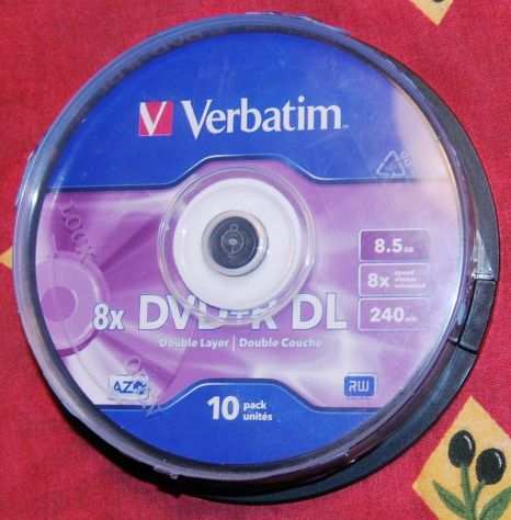 dvd vergini double layer  R 10 pezzi