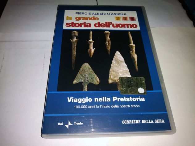 DVD VIAGGIO NELLA PREISTORIA di Piero e Alberto Angela