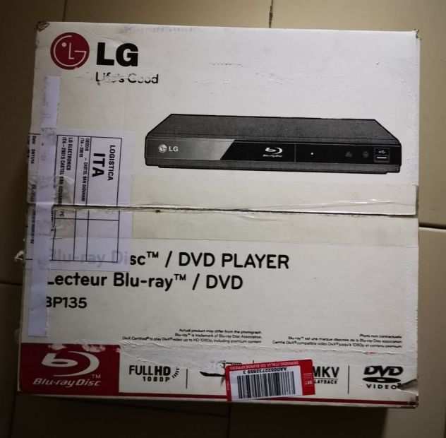 DVDBLU-RAY PLAYER LG BP135 SPEDIZIONE INCLUSA