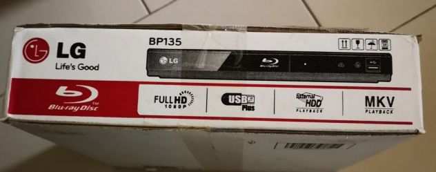 DVDBLU-RAY PLAYER LG BP135 SPEDIZIONE INCLUSA