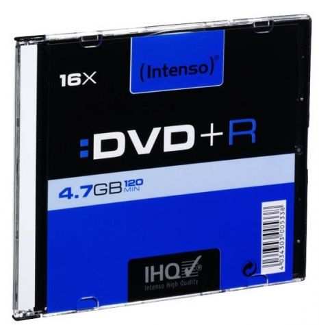 DVDR 4,7Gb Slim Intenso (17pz)