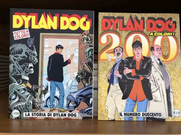 DYLAN DOG - BLOCCO NUMERI 100 E 200 PRIMA SERIE