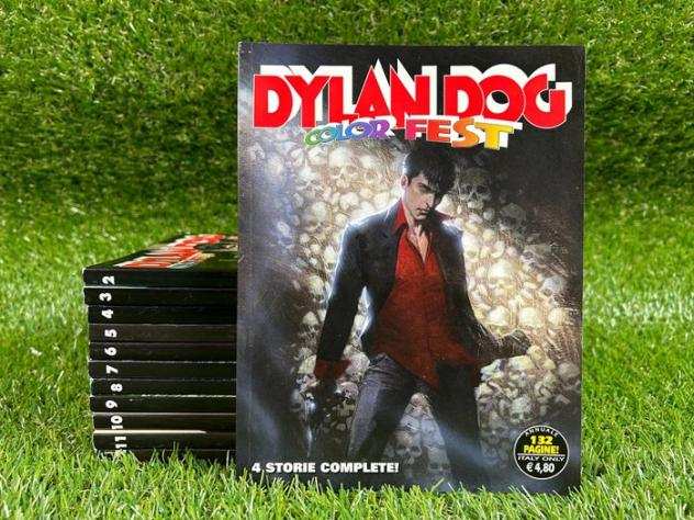 Dylan Dog Color Fest - 12x albi - 12 Album - Prima edizione - 2007