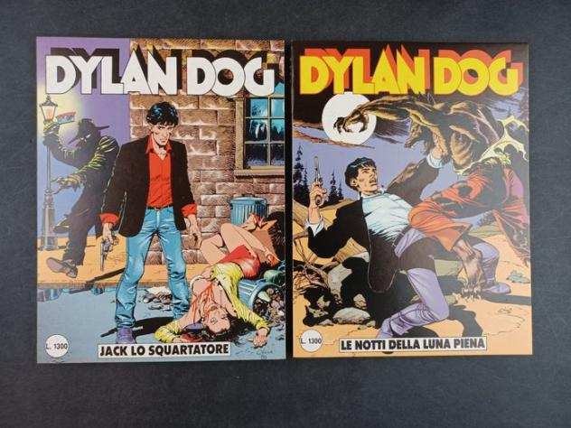 Dylan Dog n. 2, 3 - 2x fumetti Dylan Dog 2 quotJack Lo Squartatorequot, 3 quotLe Notti della Luna Pienaquot - Brossura - 1986