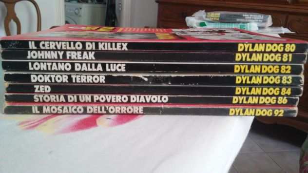 dylan dog originali 7 numeri sotto al 100