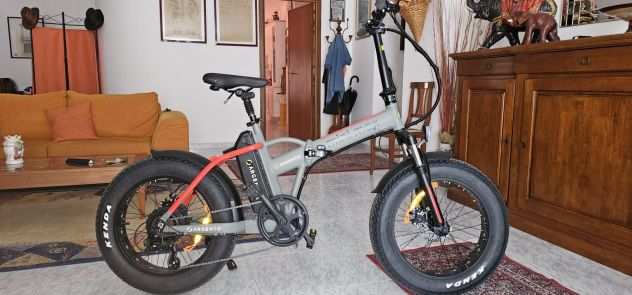 E bike Argento minimax red 22