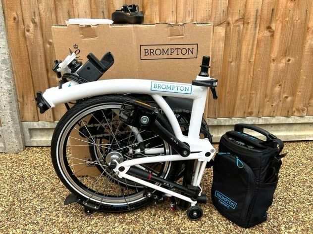 E Brompton - bicicletta elettrica - pieghevole.