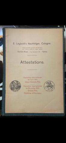 E. Leybolds Nachfolger - Catalogue des Appareils pour lEnseignement de la Physique construits par E. Leybolds Nachfolger - 1910
