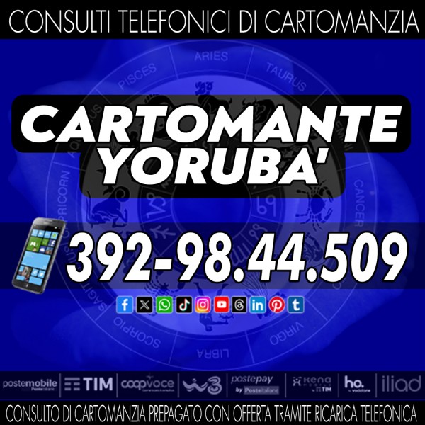 ⚝ IL CARTOMANTE YORUBA’⚝
