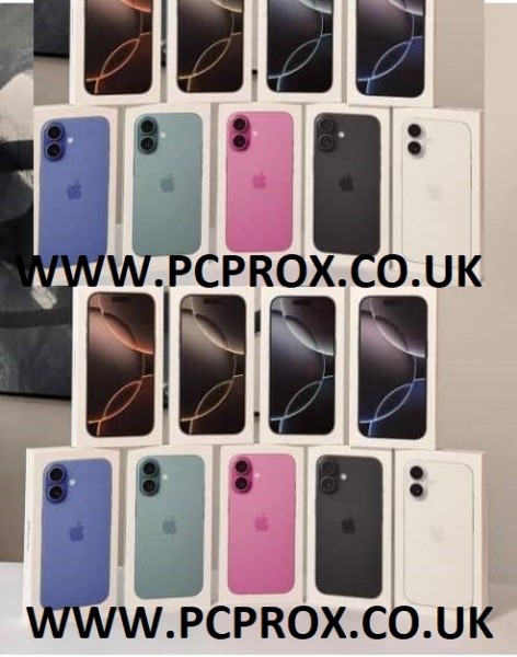 WWW.PCPROX.CO.UK originale, Apple iPhone 16 Pro Max, iPhone 16 Pro, iPhone 16, iPhone 15, iPhone 14, 310 EUR  Per i dettagli del prodotto e l'acquisto: WWW.PCPROX.CO.UK   Email ufficio: salesz@pcprox.co.uk   Vendiamo a rivenditori e privati ​​a 