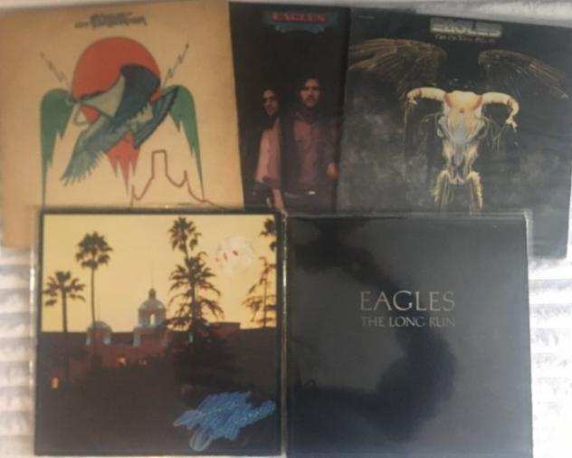 Eagles - Beautiful lot of 5 LPs of Eagles band - Titoli vari - LP - 1973