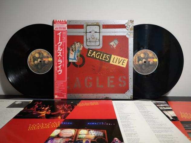 Eagles - LIVE - EDITION WEA 1950 SPECIAL WITH RARE RED OBI - Album 2 x LP (album doppio) - Stampa giapponese, Stereo - 1983