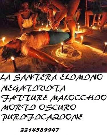 EBBO PULIZIE SPIRITUALI PER ELIMINARE NEGATIVITA MALOCCHIO FATTURE 3314589947