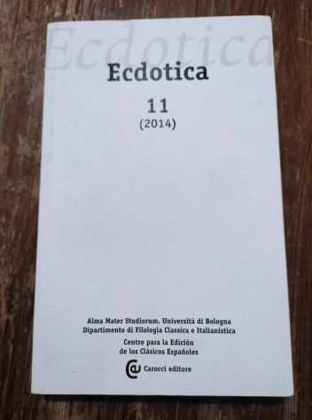 Ecdotica n. 11 (2014)