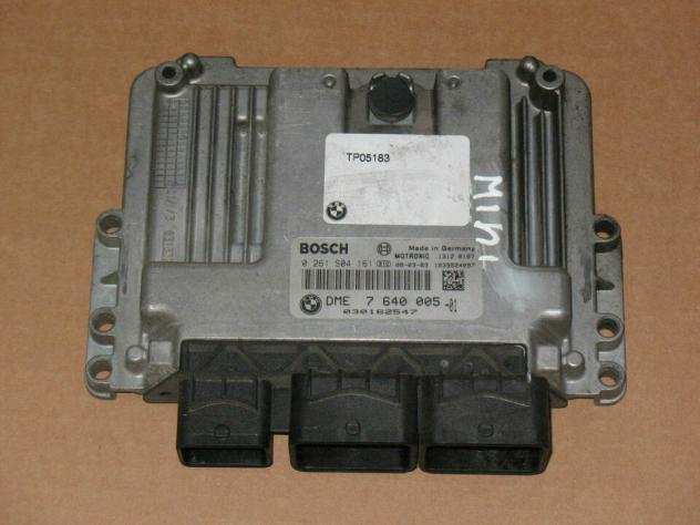 ECU BMW MINI COOPER 1.6 0261S04161 DME 7640005 MEV17.2.2