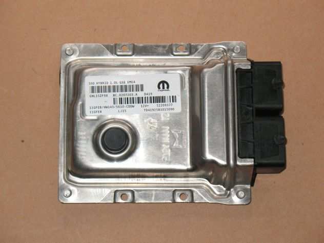 ECU CENTRALINA FIAT 500HYBRID 1.0L GSE EMEA 52209377 11GFE8 HW143 S610-CDDW