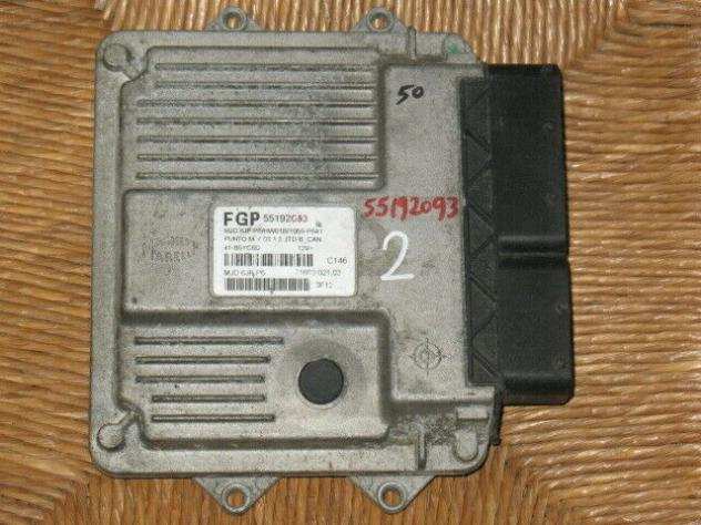 ECU Centralina Fiat Punto 1.3 55192093 MJD 6JF.P6 HW01B