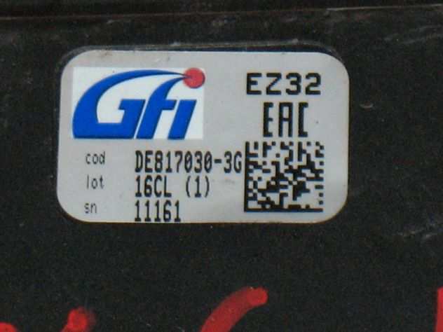 ECU CENTRALINA GAS GPL LPG BRC GFI EZ32 DE817030-3G DE8170303G 67R010906