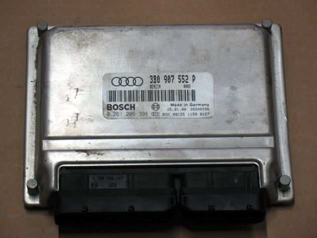 ECU CENTRALINA MOTORE AUDI A6 2.4 0261206398 3B0907552P 3B0 907 552 P ME7.1