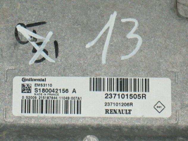 Ecu centralina renault clio ems3110 s180042156a 237101505r