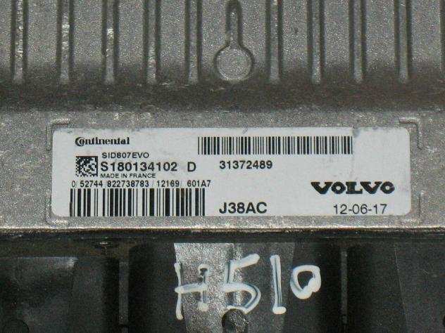 Ecu centralina volvo sid807evo s180134102d 31372489