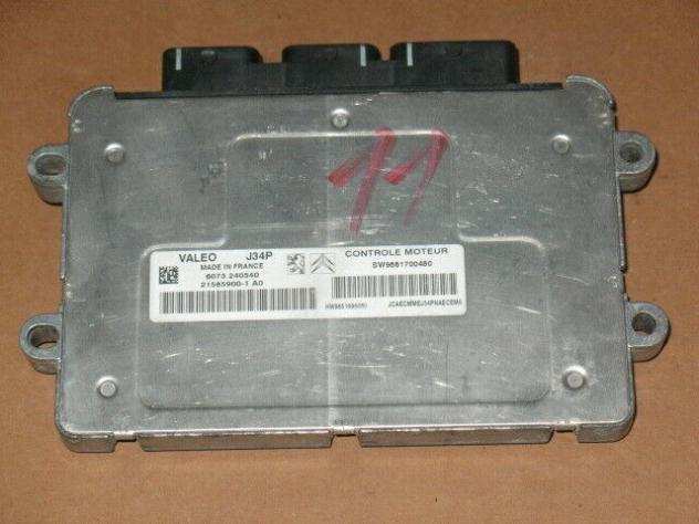 ECU CITROEN C2 1.4 VALEO J34P SW 9661700480 HW 9651696680