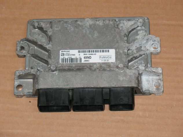 ECU FORD FOCUS C-MAX EMS2204 4XND S180127005D BV61-12A650-AD BV6112A650AD