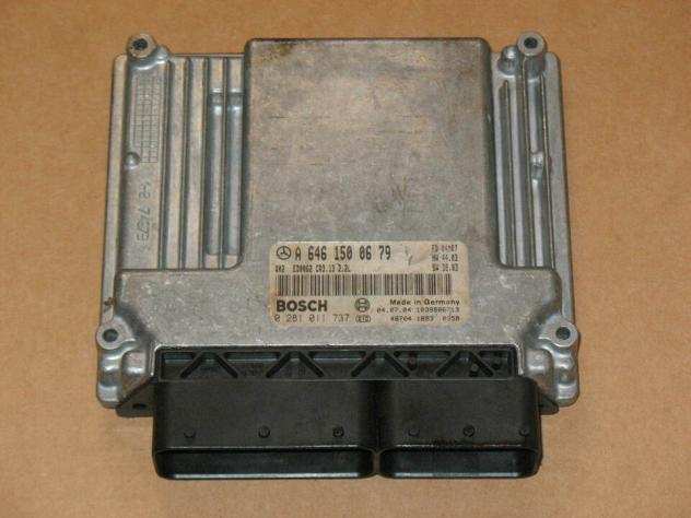 ECU MERCEDES C 220 A6461500679 0281011737 DE0062 CR3.13 2.2L