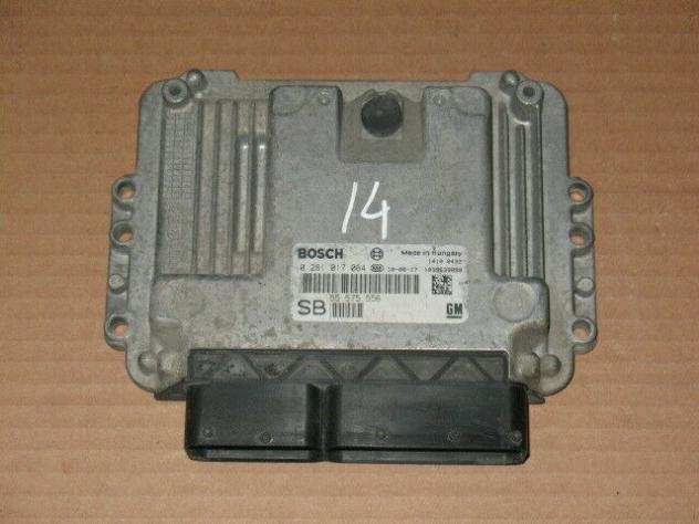 ECU OPEL ZAFIRA ASTRA 1.9 CDTI 0281017064 EDC16C39 55575556 GM