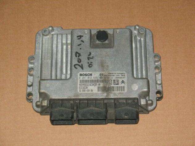 ECU PEUGEOT 207 1.4 HDI 0281012523 9664843480 EDC16C34