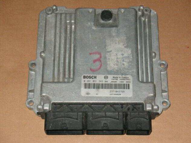 ECU RENAULT MEGANE SCENIC 1.6 0281031343 237104376R EDC17C42