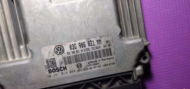 ECU VW TOURAN 03G906021MM 0281014044 EDC16U34 -3.41