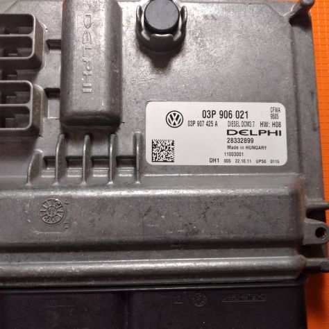 ECU VW VOLKSWAGEN POLO 03P906021 03P907425A DCM3.7 HW08