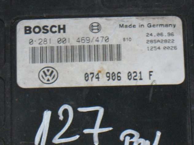 ECU VW VOLKSWAGEN T4 2.5 0 281 001 469470 0281001469 074 906 021 F 074906021F