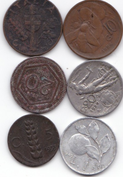 Banconote e Monete della Lira ed Estere