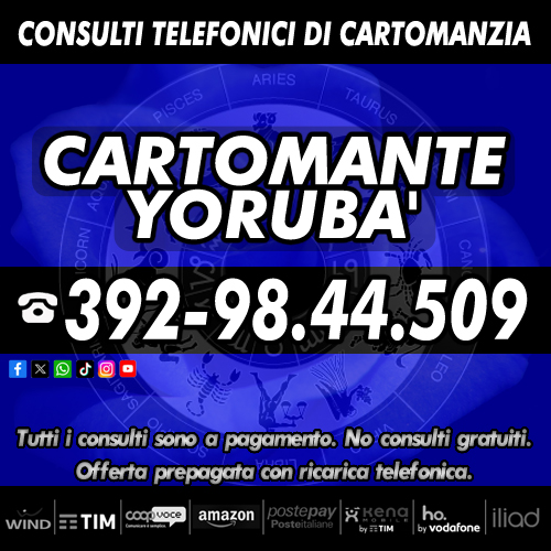 Cartomante YORUBA', l'arte di leggere le Carte...i Tarocchi