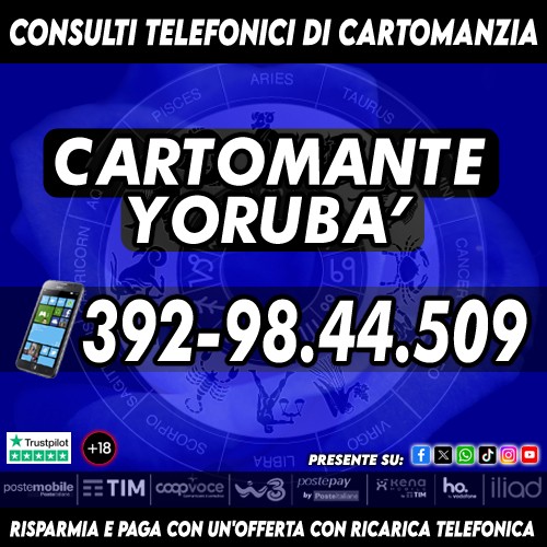 Cartomanzia accurata per ogni situazione con il Cartomante Yorubà