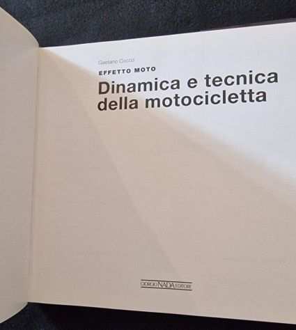 EFFETTO MOTO, Dinamica e tecnica della motocicletta, Gaetano Cocco, 2001.