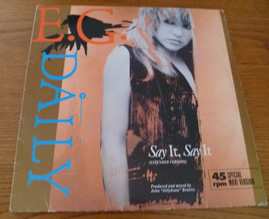 E.G.Daily - Say it, say it - 45rpm specialMaxiVersion