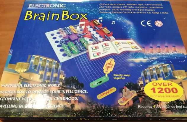 Electronic Brain Box 1288 Oltre 1200 Esperimenti - Gioco da tavolo in Inglese