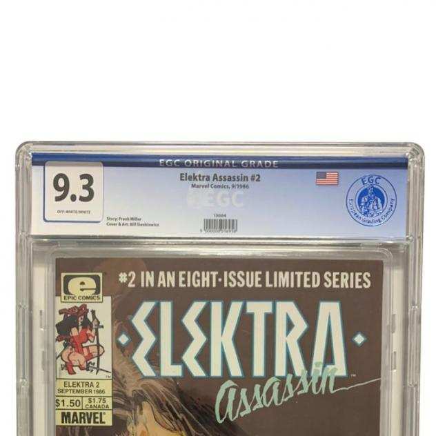 Elektra 2 - 1 Comic - 1986